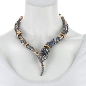 Alexis Bittar Lapis Snake choker